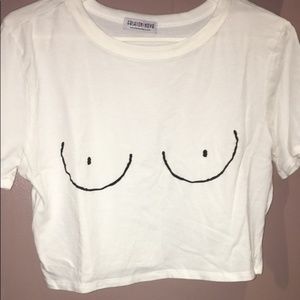 Fashion Nova Boob Crop Top